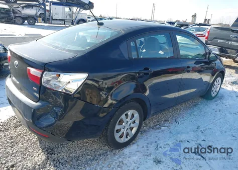 2015 Kia Rio Lx from USA, damaged, VIN KNADM4A38F6528989